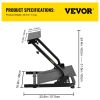 VEVOR Racing Steering Wheel Stand Shifter Mount fit for Logitech G27 G25 G29 G920 Gaming Wheel Stand Wheel Pedals NOT Included Racing Wheel Stand