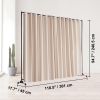 VEVOR Room Divider, Room Dividers and Folding Privacy Screens, Fabric Partition Room Dividers for Office, Bedroom, Dining Room, Study, Freestanding