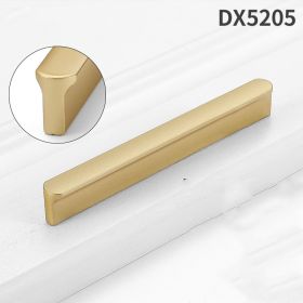 Gold Wardrobe Door Handle Lengthened Aluminum Alloy Cabinet Drawer Cabinet Door Handle (Option: I font Gold128)