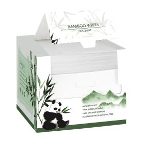 Portable Travel Disposable Face Wash (Option: 1 Packaging-White Bamboo)